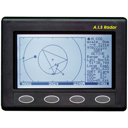 CLIPPER AIS Plotter/Radar - Requires GPS Input & VHF Antenna CLIP-AIS